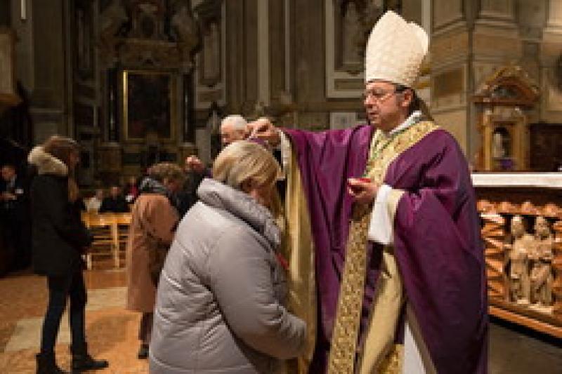 In Duomo la messa delle ceneri