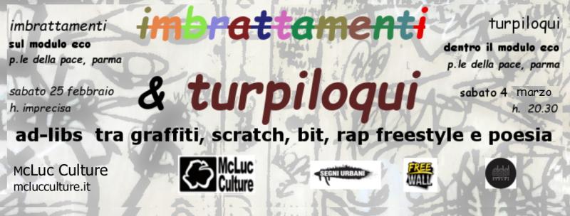 Imbrattamenti & Turpiloqui in centro