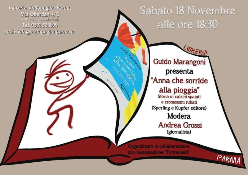 Guido Marangoni presenta "Anna che sorride alla pioggia"