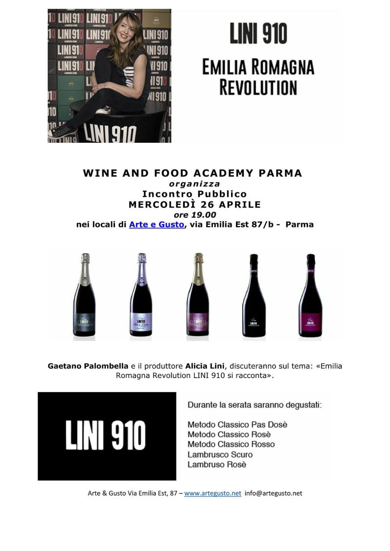 Emilia Romagna Revolution: LINI 910 si racconta