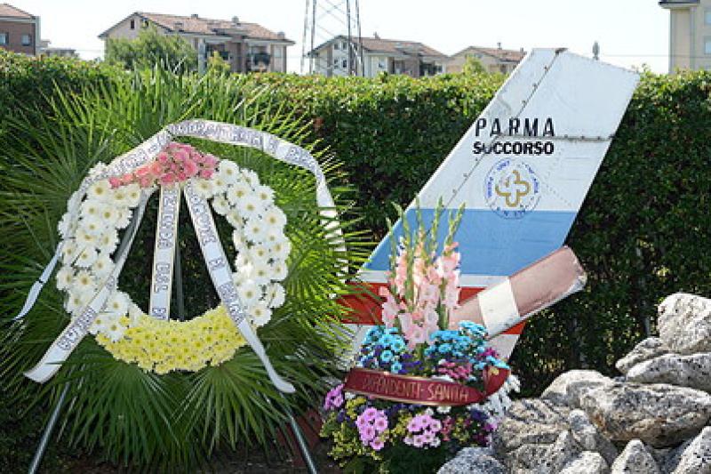 Charlie Alpha: Parma ricorda le vittime dell'incidente 