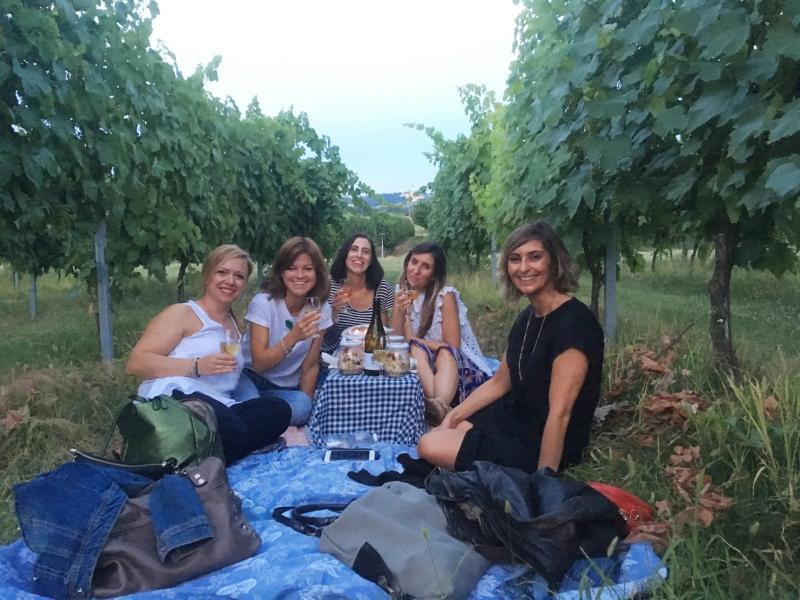 Picnic in vigna