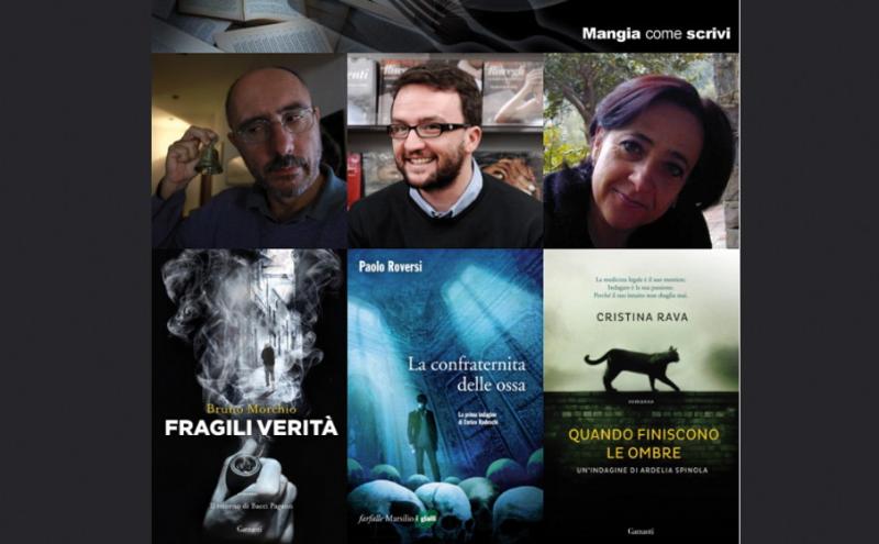 Bollicine noir a "Mangia come scrivi"