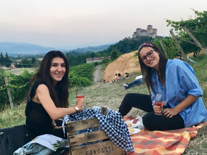 Picnic in vigna