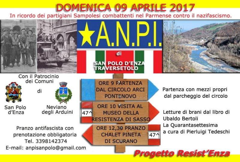 Con l'ANPI, in ricordo dei partigiani sampolesi