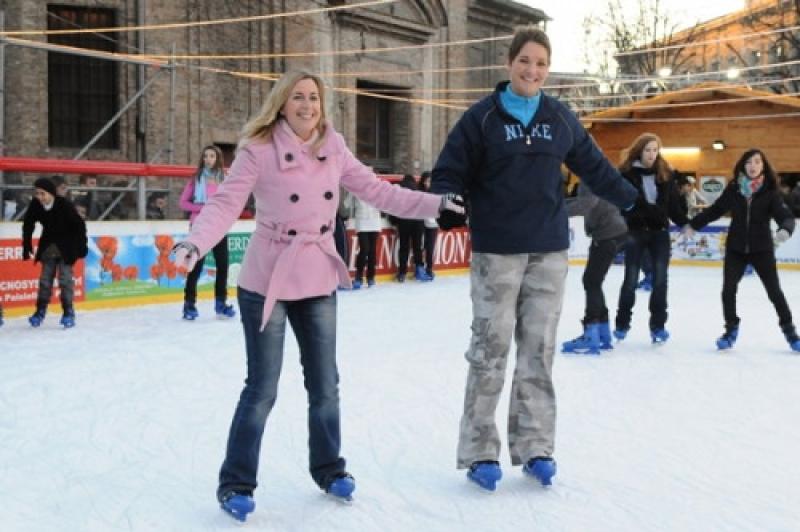 Oggi apre la pista di pattinaggio
