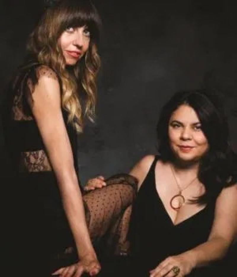 Michela Murgia e Chiara Tagliaferri al Labirinto della Masone