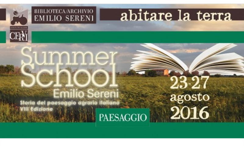 "Abitare la terra": torna la "Summer School Emilio Sereni"