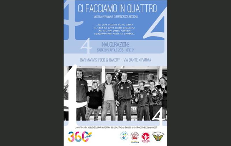 "Ci facciamo in  4": mostra tra foto e volontariato
