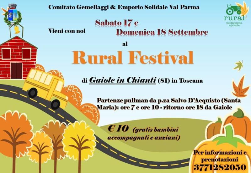 Rural Festival: la mostra-mercato di biodiversit&agrave; approda nel Chianti  