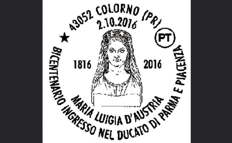 Un annullo postale per Maria Luigia