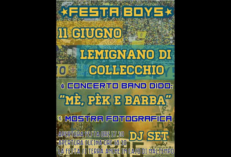 La festa dei Boys