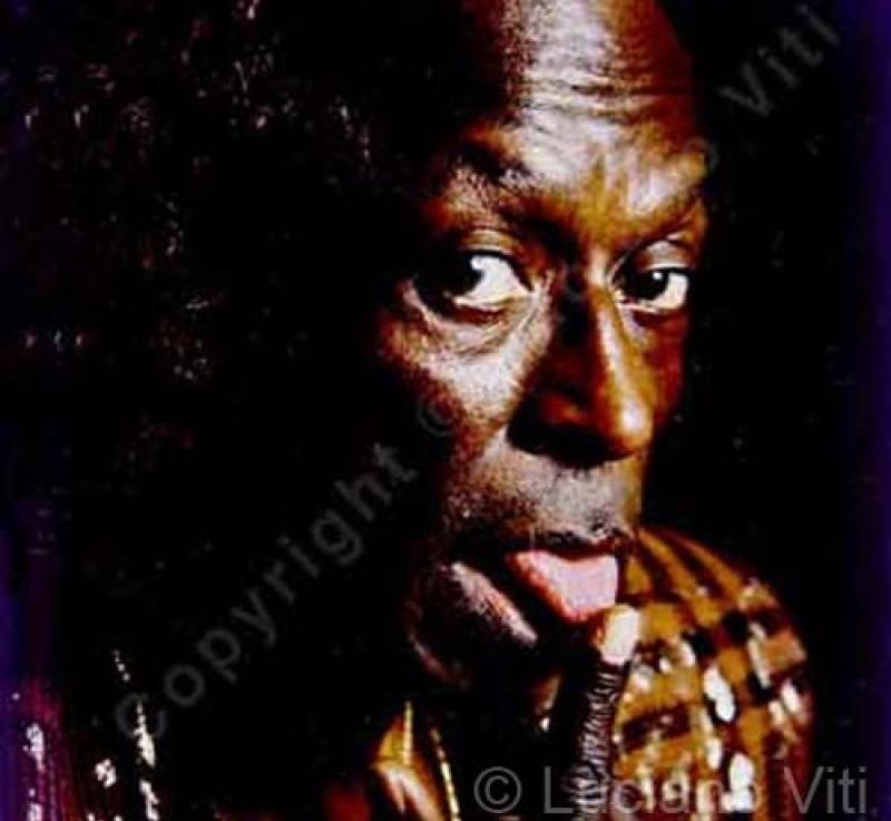 Foto di Miles Davis: Luciano Viti a Parma