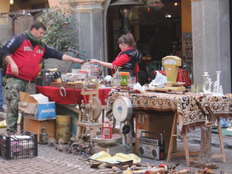 Il Mercatino del riuso e dell'antiquariato
