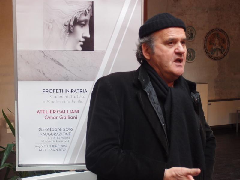 Omar Galliani all'ex macello 