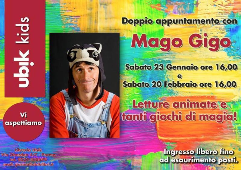 Mago Gigo torna per i bimbi