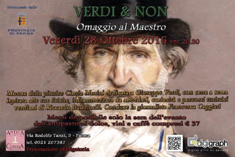 Mostra d'arte, musica, cena, aneddoti e luoghi verdiani