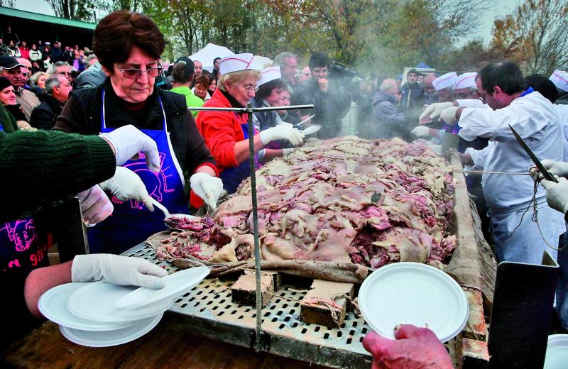 Un &laquo;pretone&raquo; di 4 quintali: Polesine si lecca i baffi