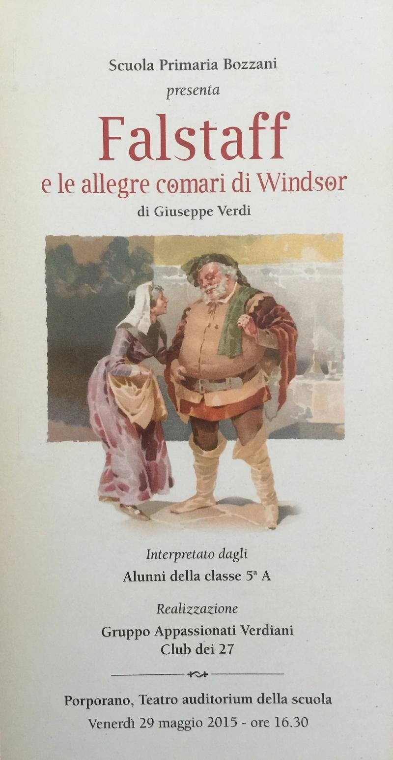 Falstaff e le allegre comari di Windsor