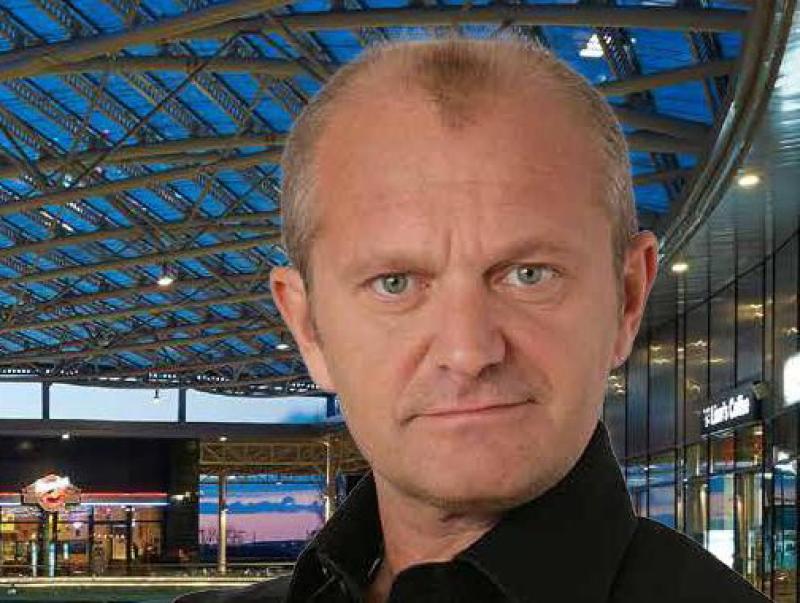 Il comico Pucci a Parma Retail  