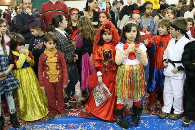 Festa di carnevale nella chiesa di Fognano