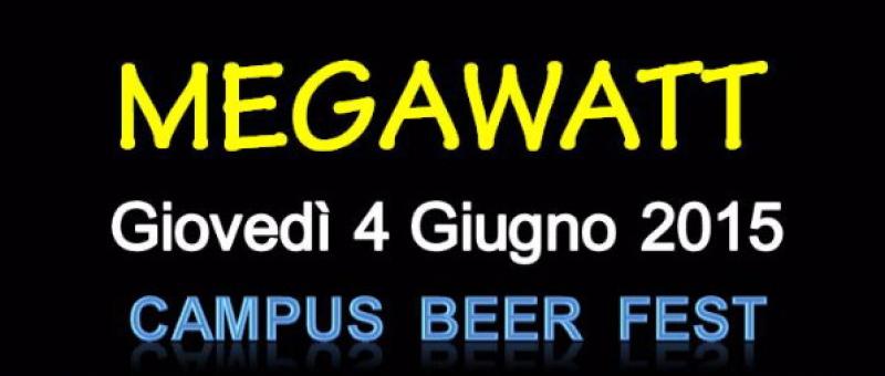 Megawatt live al Campus beer fest