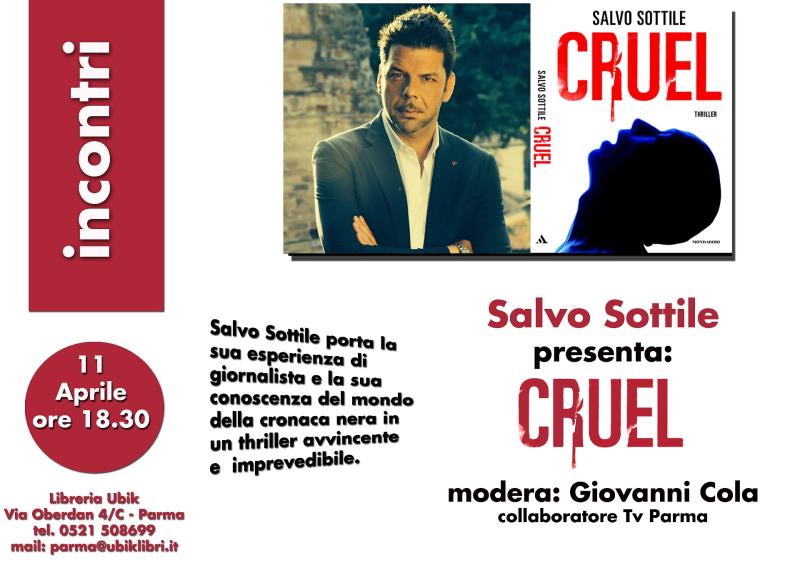 Salvo Sottile presenta "Cruel" 