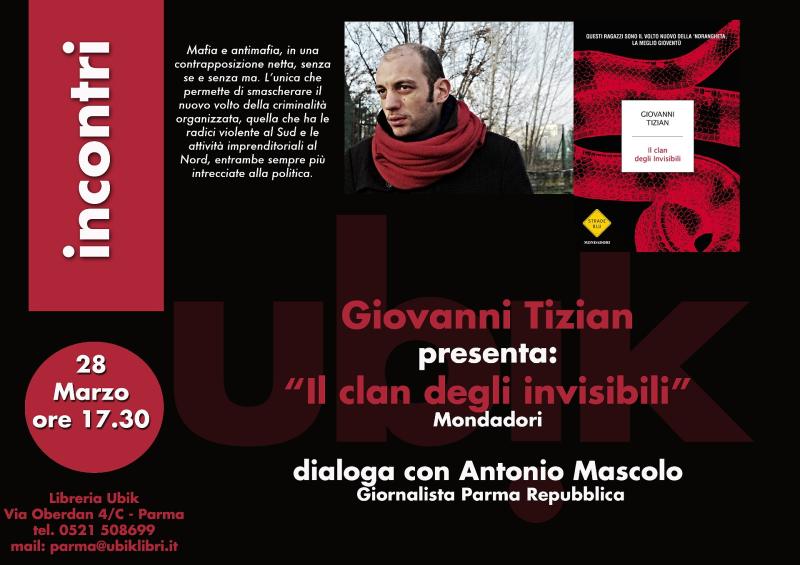 Rimandato l'incontro con Giovanni Tizian