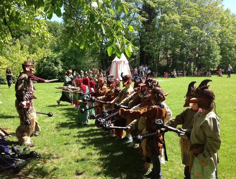 Il castello di Scipione diventa Camelot