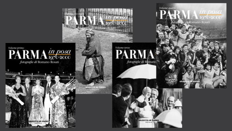 "Parma in posa": i nuovi libri con le foto di Rosati