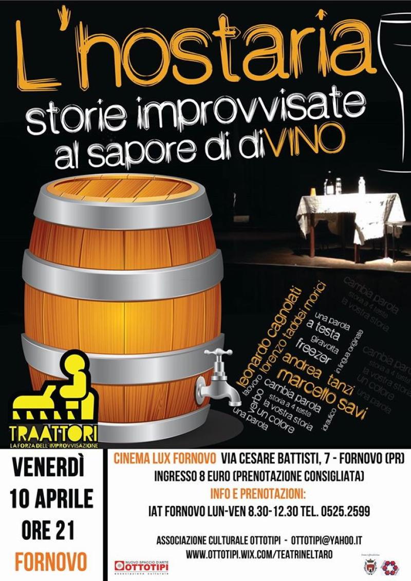 TraAttori - L'Hostaria @Fornovo (Pr)