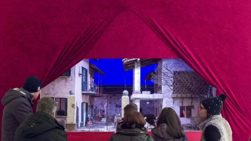 All'Annunziata l'eterna  magia dei presepi
