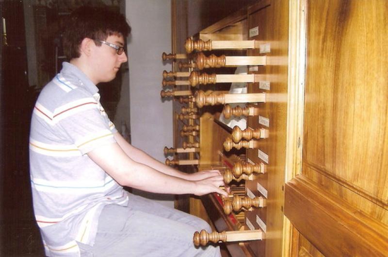 L'organista Mazzoli in Steccata
