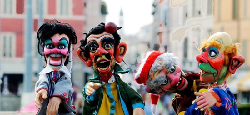  Spettacolo burattini dei Ferrari