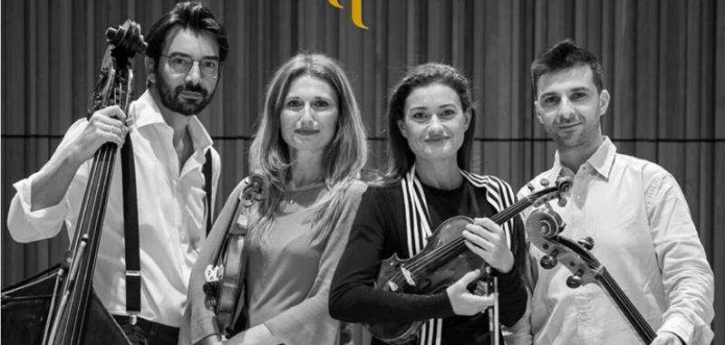 Quartetto "Coll'arco" oggi ai Boschi di Carrega