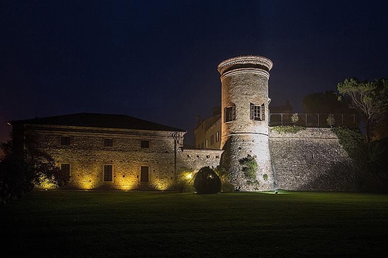 Visite notturne al castello di Scipione 