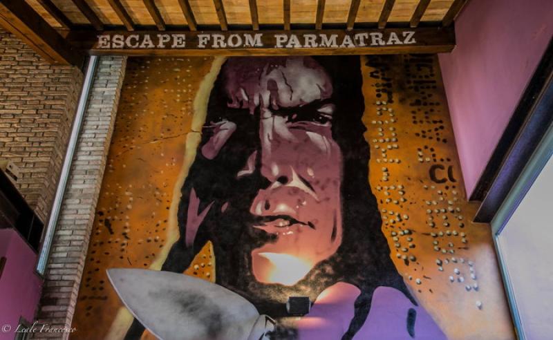 Kampah dipinge  la fuga da Parmatraz