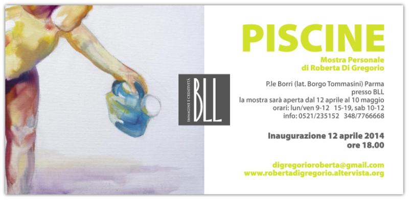 "Piscine", mostra  di pittura di Roberta Di Gregorio