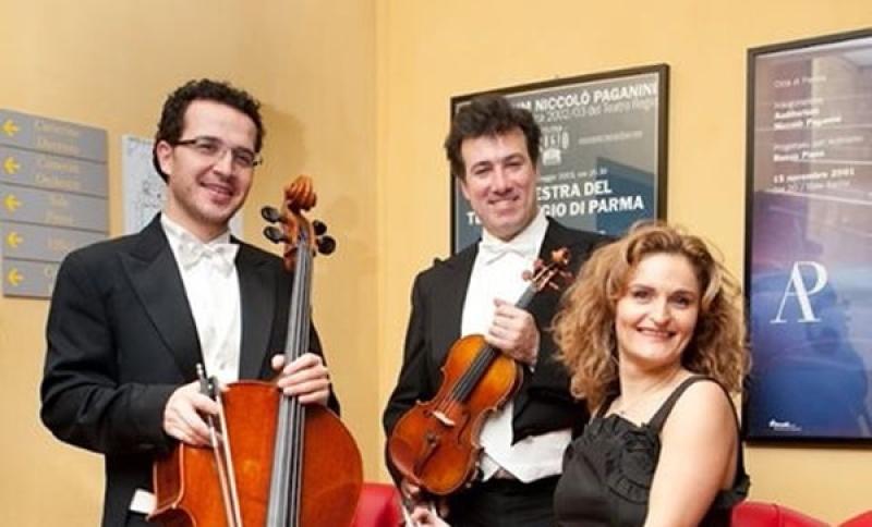 Trio d'Archi Farnese  in via Gorizia 