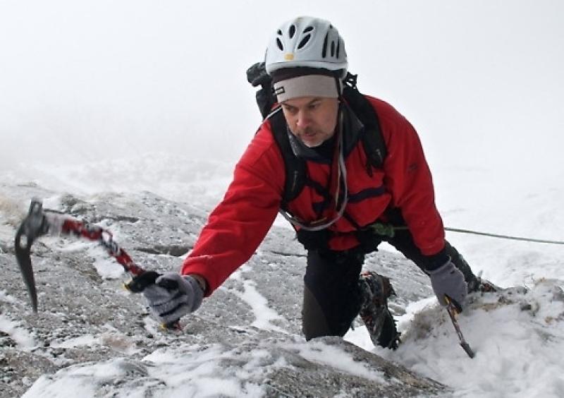 Momenti d'alpinismo con Stefano Righetti