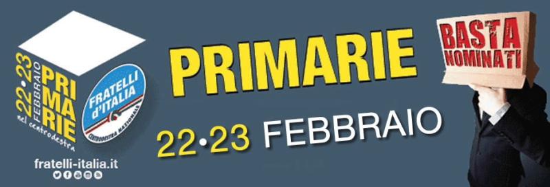 Primarie Fratelli d'Italia