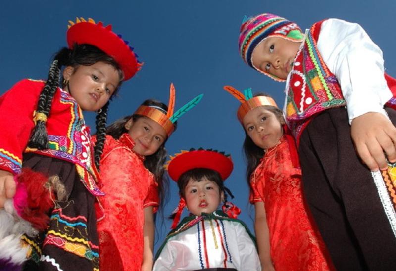 La festa dei peruviani 