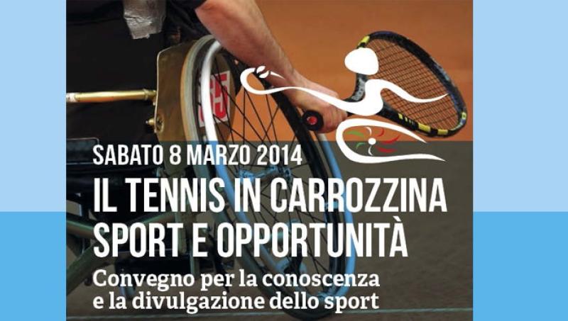 Un convegno sul tennis in carrozzina
