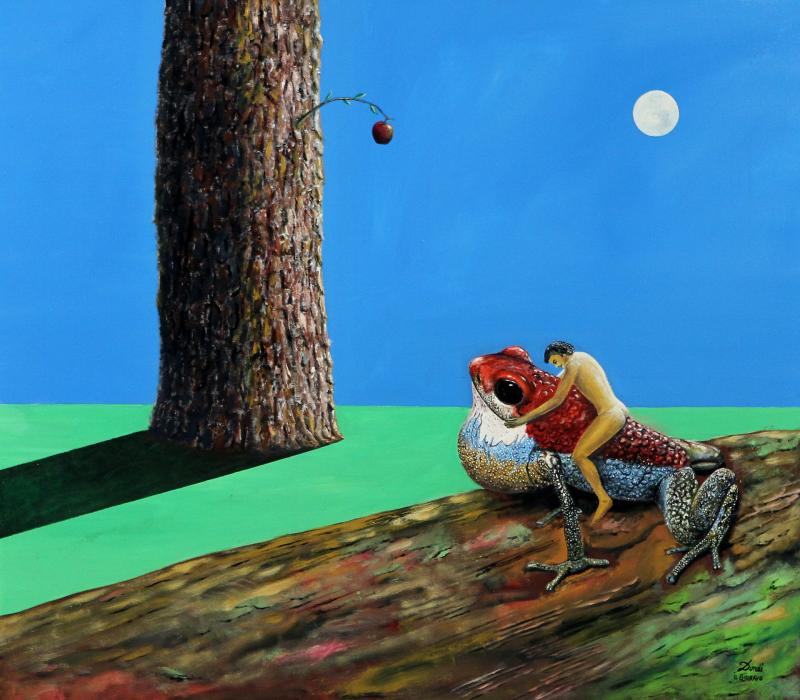 Mostra di Lorenzo Dondi - Il domatore di rane