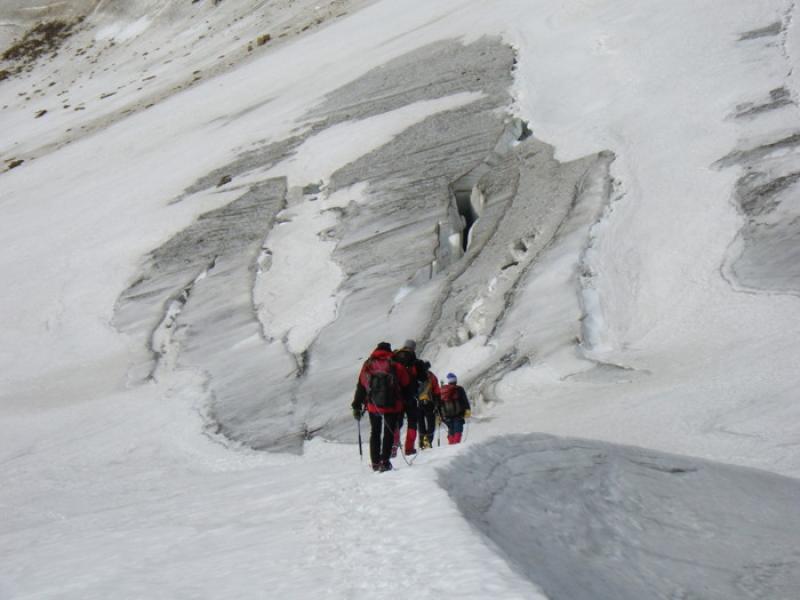 Incontro  alla scoperta  dei ghiacciai