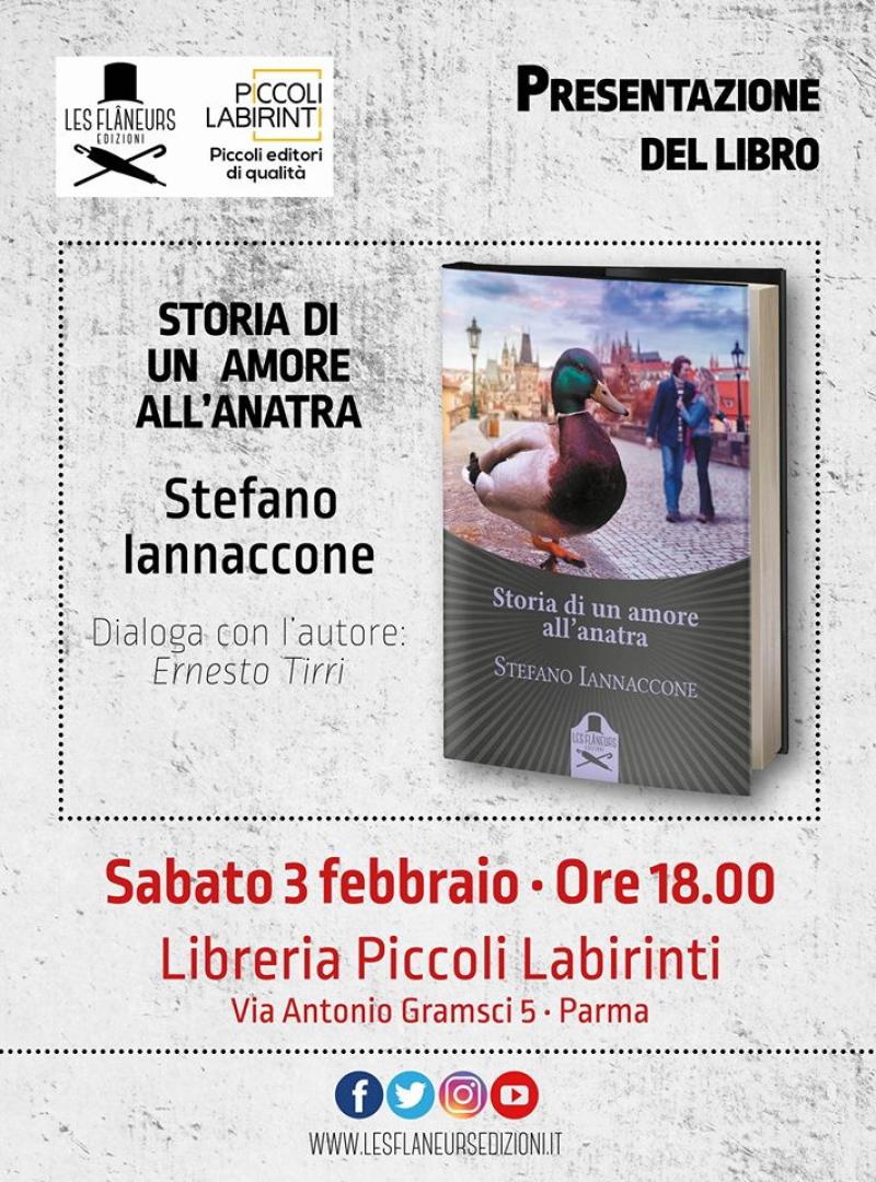 Stefano Iannaccone presenta "Storia di un amore all'anatra"