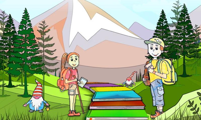 Lara Albanese a "Cai Kids. Su sentieri di libri"