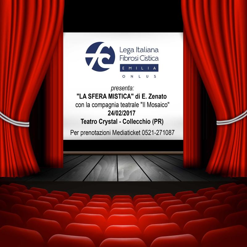 "La sfera mistica": spettacolo di beneficenza al Teatro Crystal