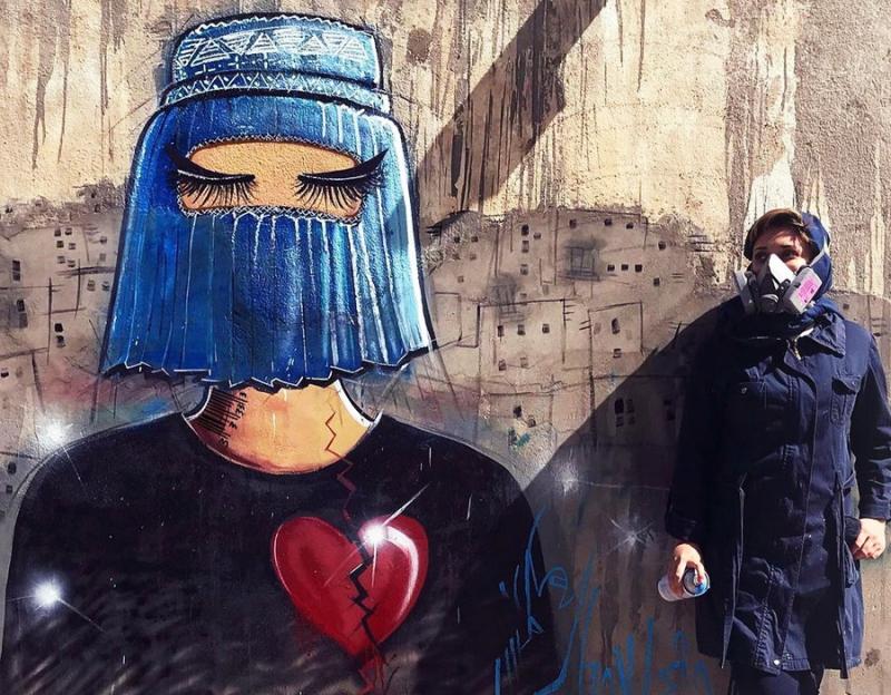 Nella sede Anpi Mostra dell'artista afghana Hassani