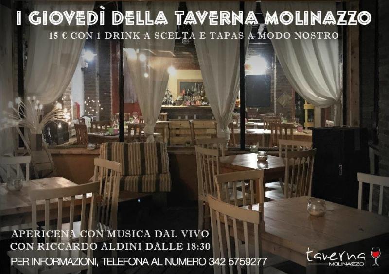 I Gioved&igrave; della Taverna Molinazzo
